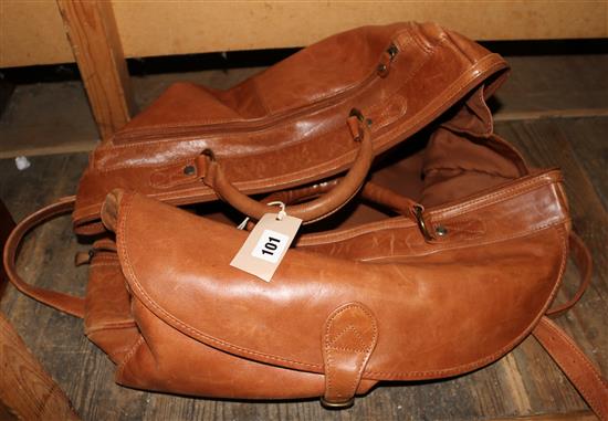 Gents leather bag